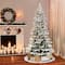 6.5ft. Pre-Lit Aspen Fir Artificial Christmas Tree, Clear Lights